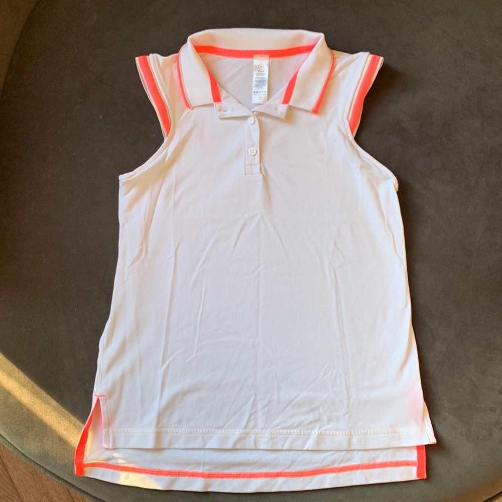 Ivivva Girls Sleeveless Polo Golf Shirt